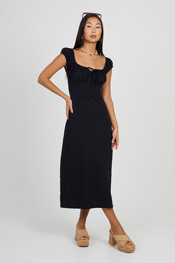 WOMENS WHOLESALE MIDI COTTON WILKMAID DRESS – Whispering Smith