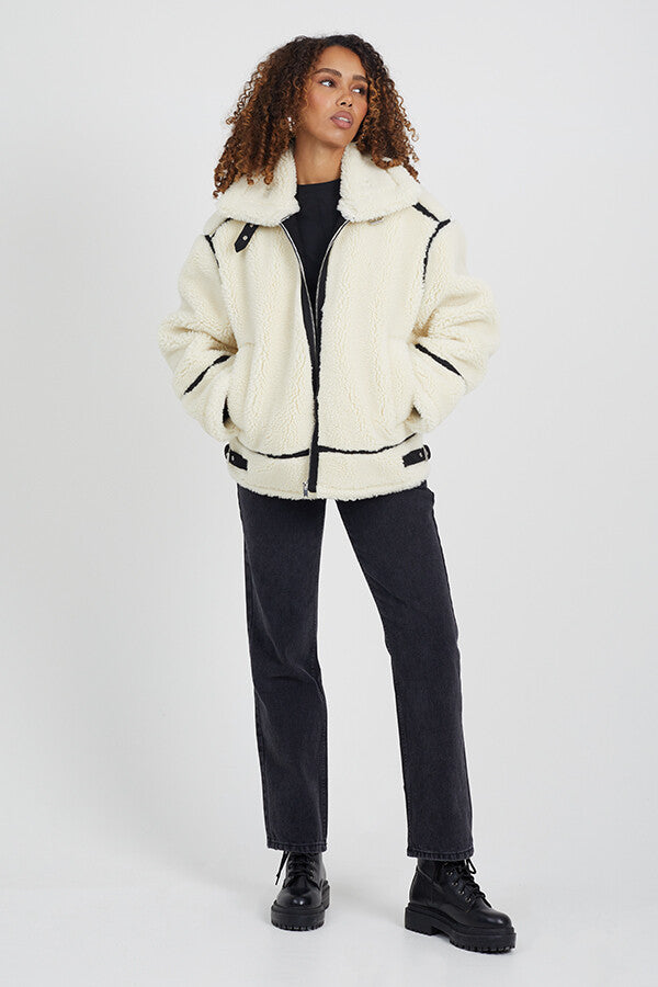 WOMENS WHOLESALE REVERSE BORG AVIATOR JACKET – Whispering Smith