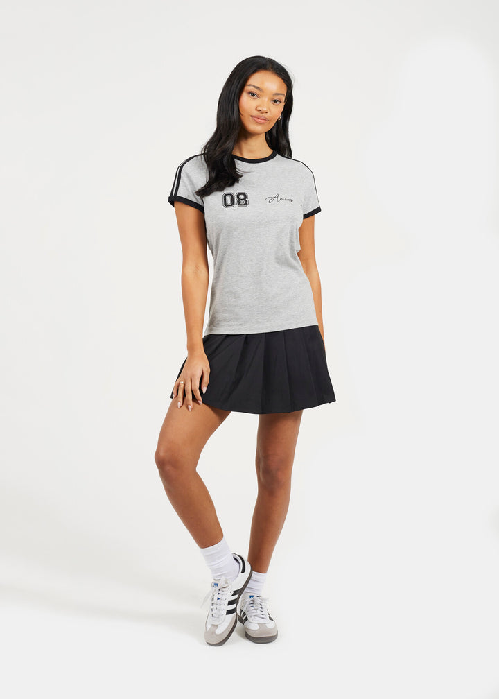 '08 AMOUR' CONTRAST T-SHIRT