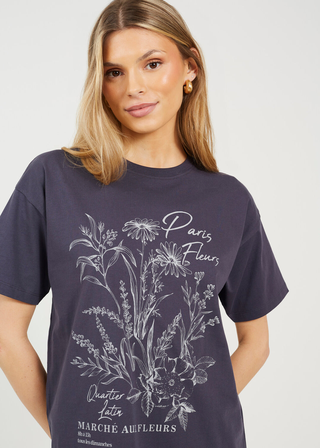GRAPHIC T-SHIRT, CHARCOAL
