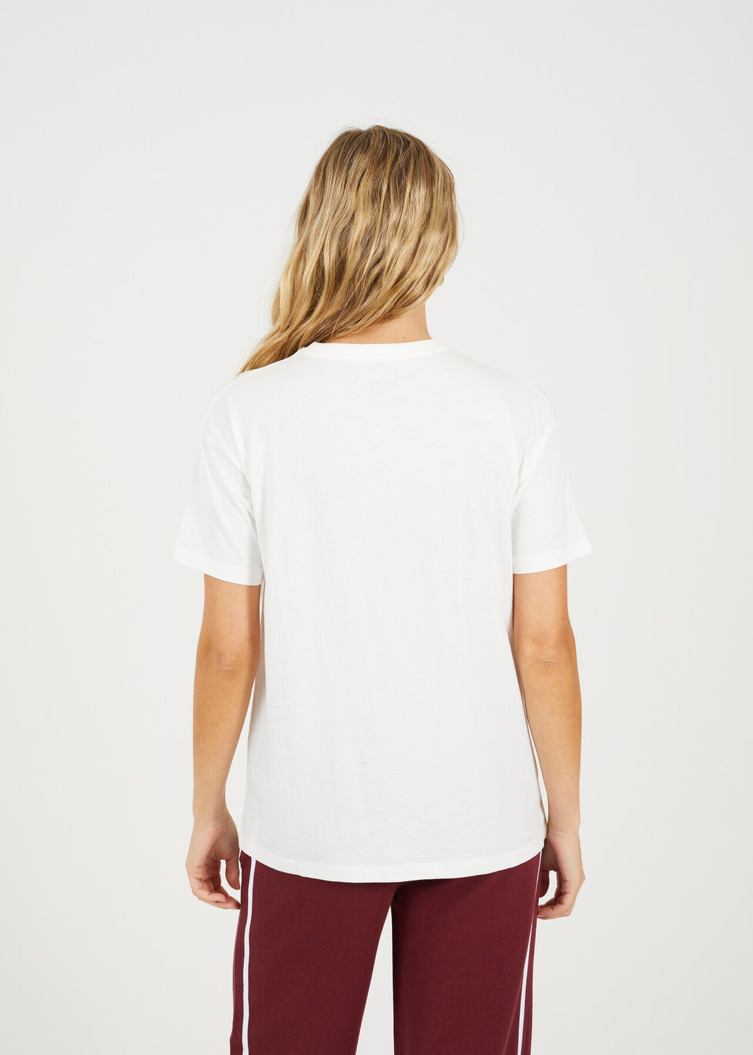 'OAKLAND' GRAPHIC RELAXED FIT T-SHIRT, CREAM