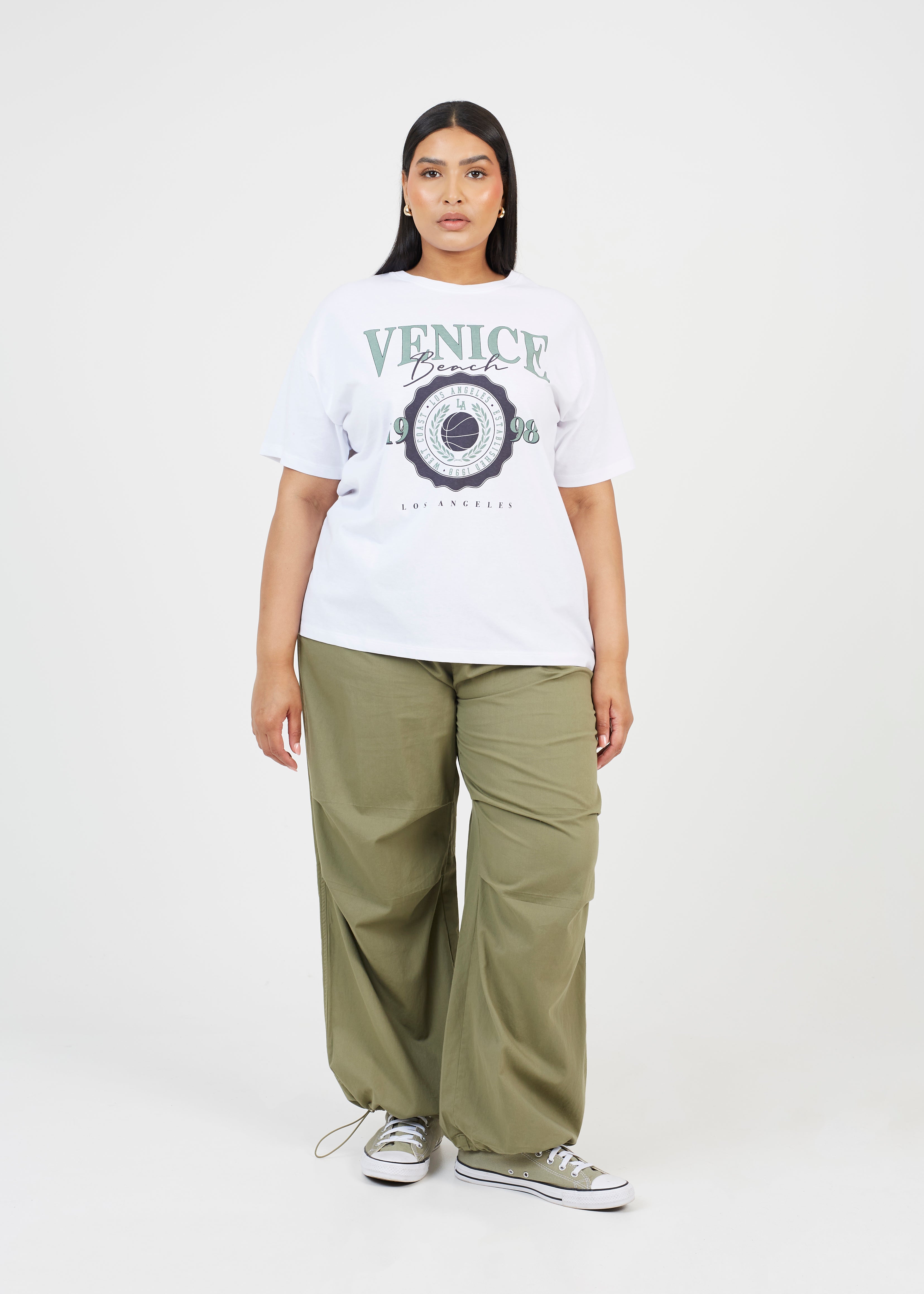 WOMENS WHOLESALE PLUS SIZE VENICE GRAPHIC T-SHIRT – Whispering Smith
