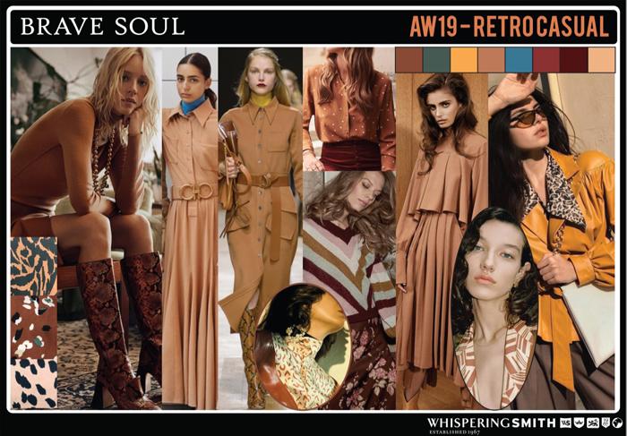 AW19 Retro Casual Clothing Style