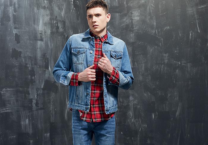 Throw it Back with Double Denim