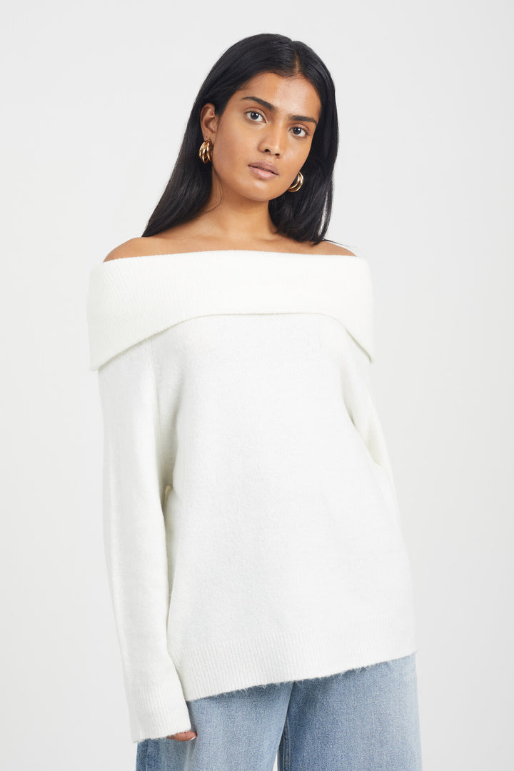 BARDOT JUMPER, IVORY