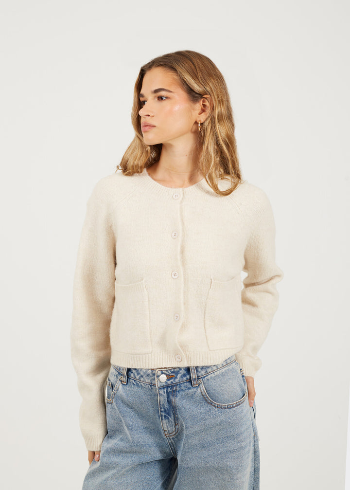 RAGLAN SLEEVE SUPER SOFT CARDIAGAN