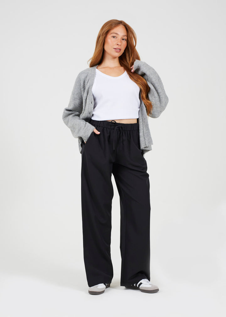 DRAWSTRING SUIT TROUSERS