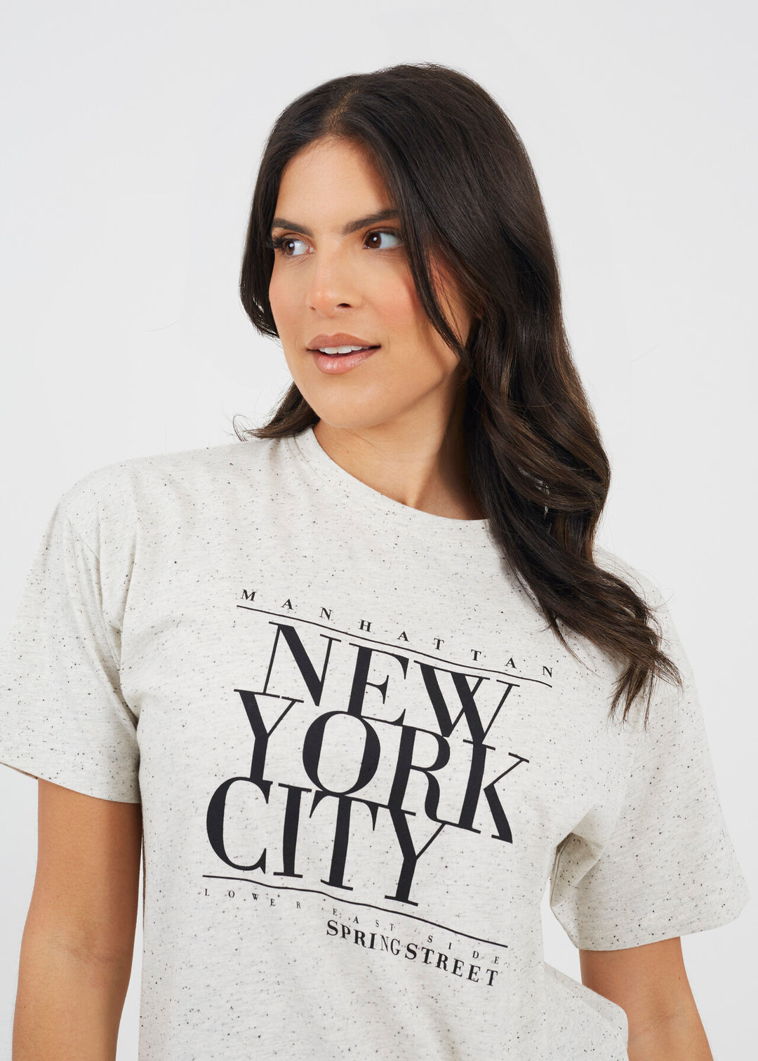 'NEW YORK CITY' OVERSIZED NEPPY T-SHIRT