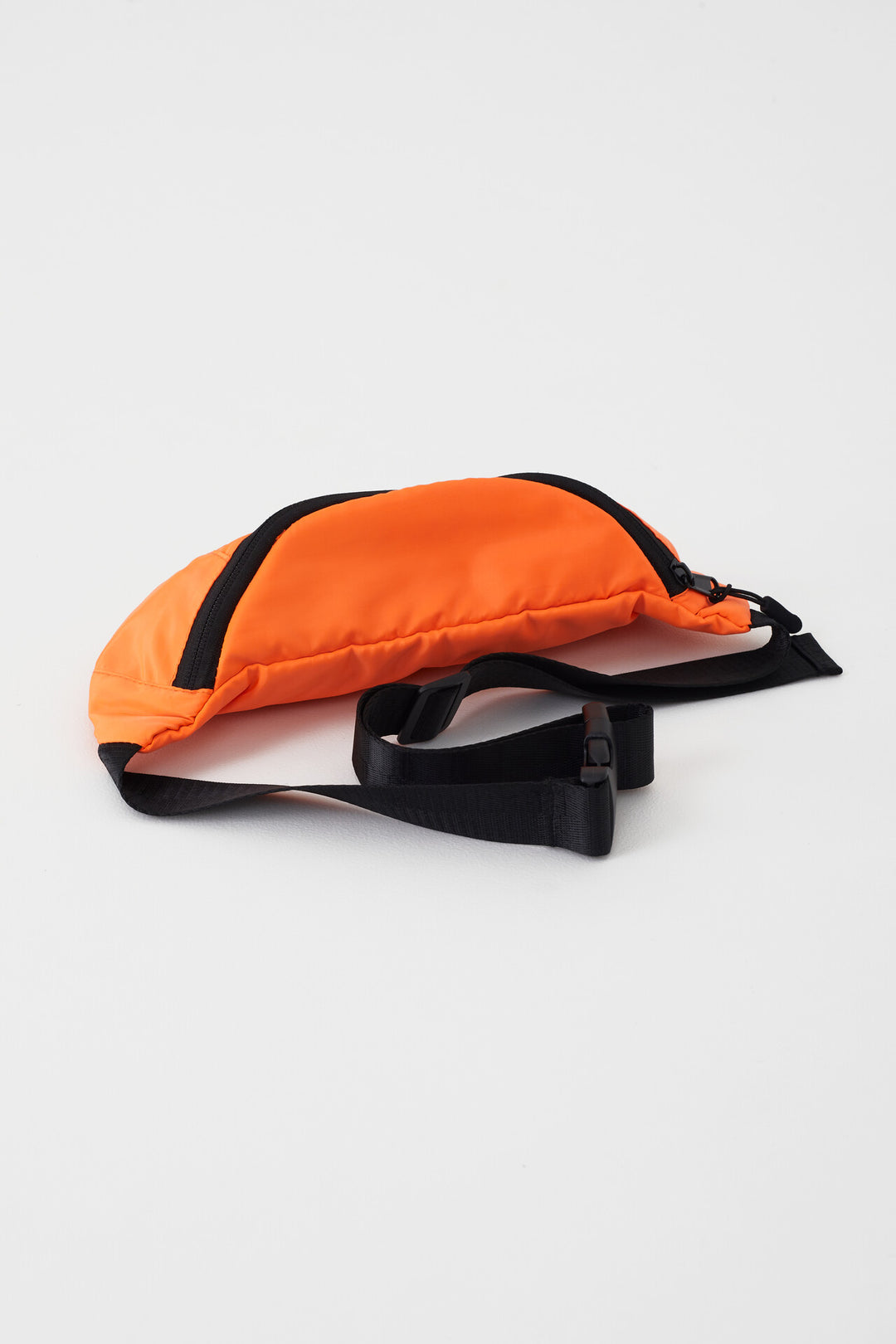 ADJUSTABLE STRAP DETAIL NEON ORANGE BUM BAG