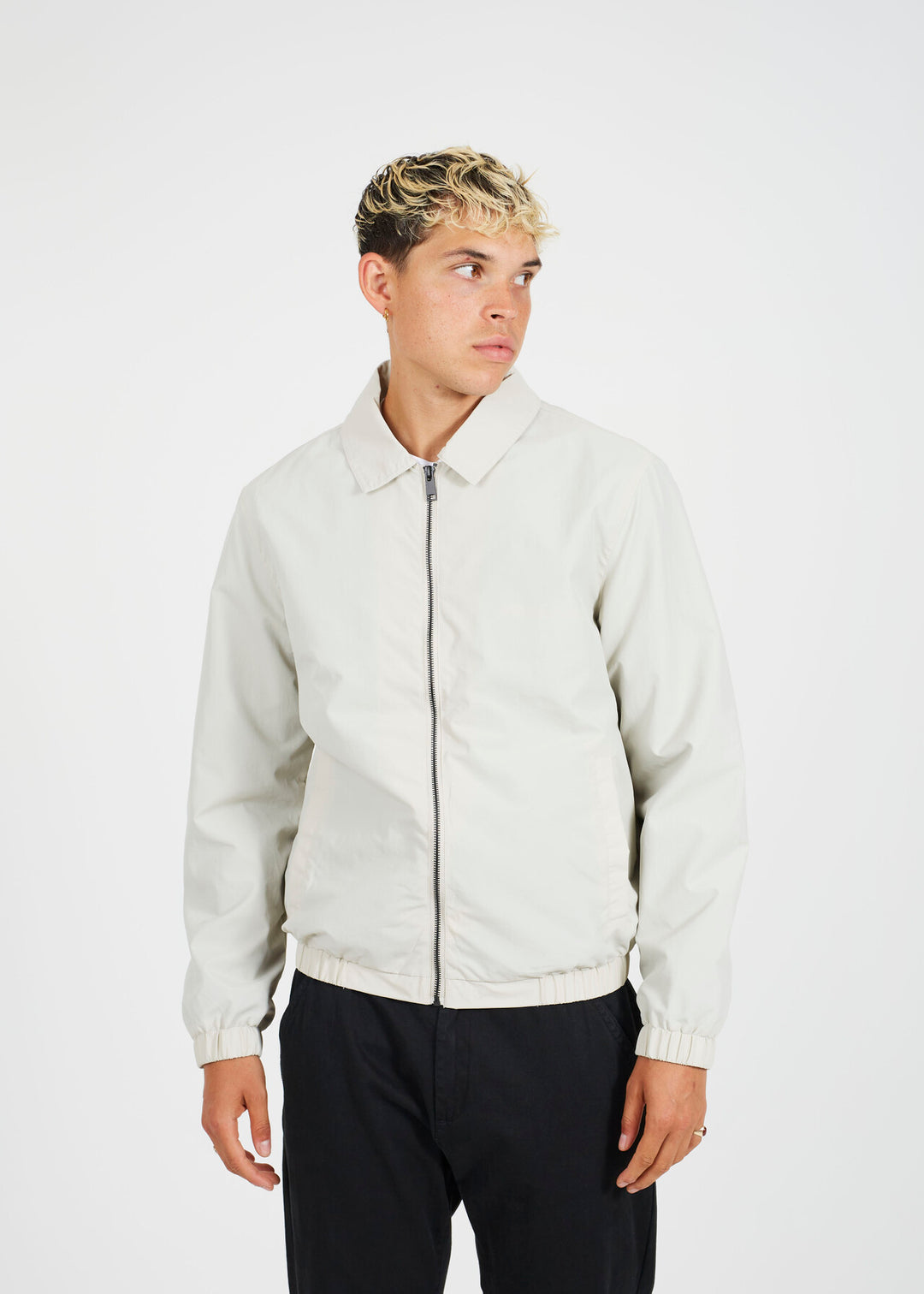 HARRINGTON LIGHTWEIGHT COLLARED JACKET