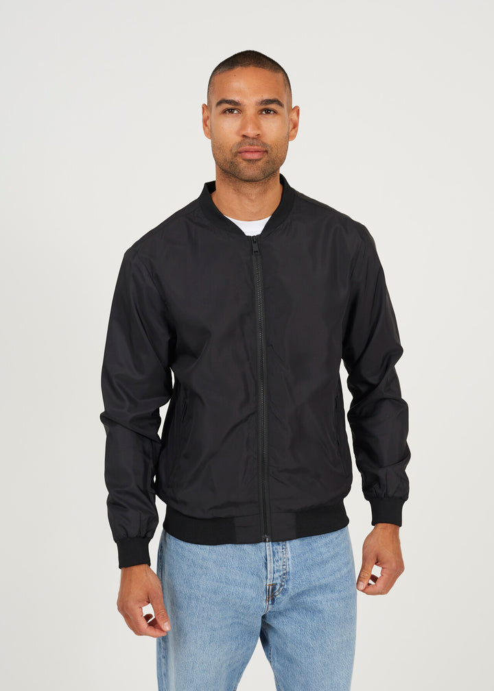 BOMBER JACKET, BLACK