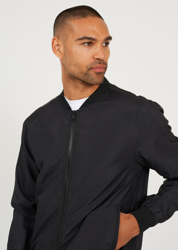 BOMBER JACKET, BLACK