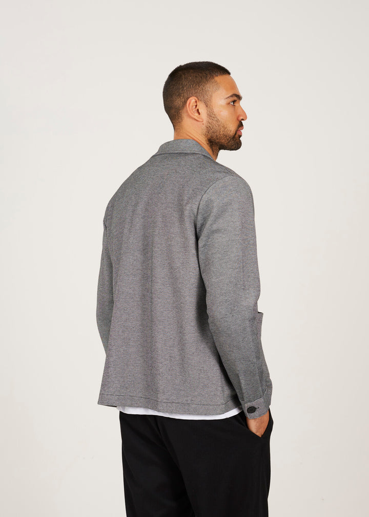 BUTTON DOWN COLLARED SHACKET
