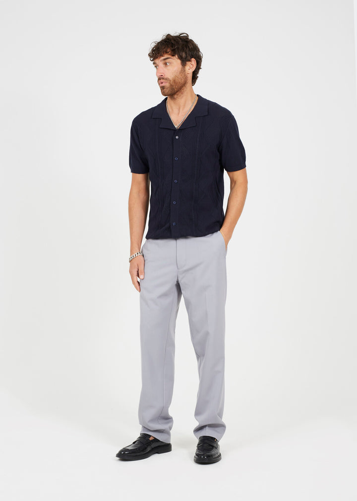 REVERE KNITTED POLO NECK