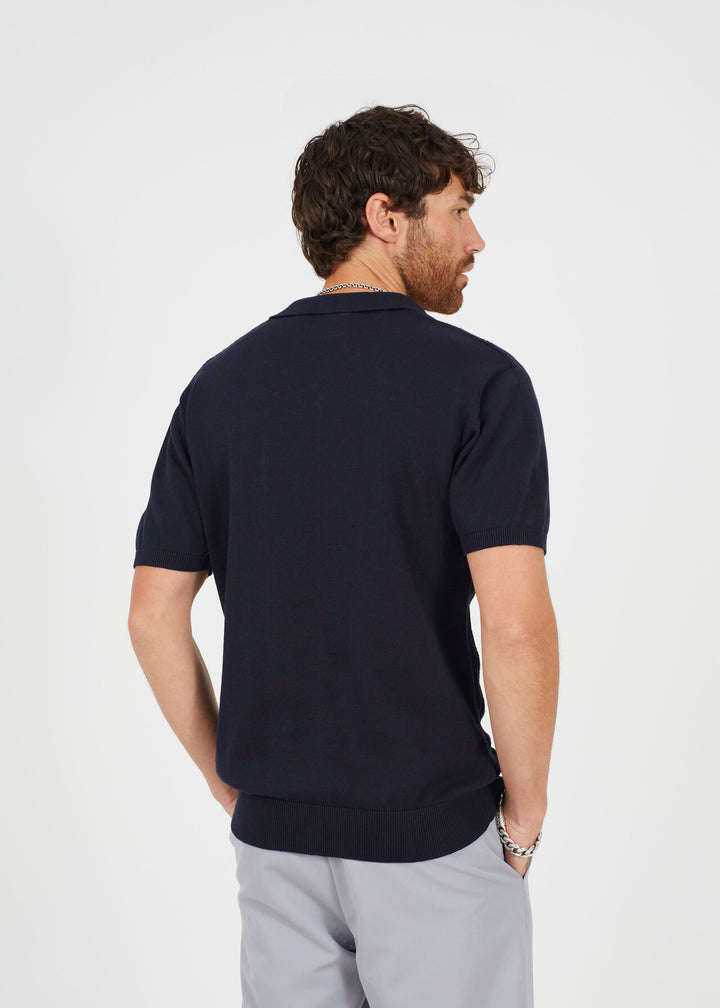 REVERE KNITTED POLO NECK
