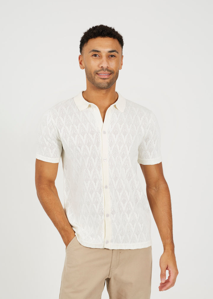 REVERE KNITTED POLO NECK