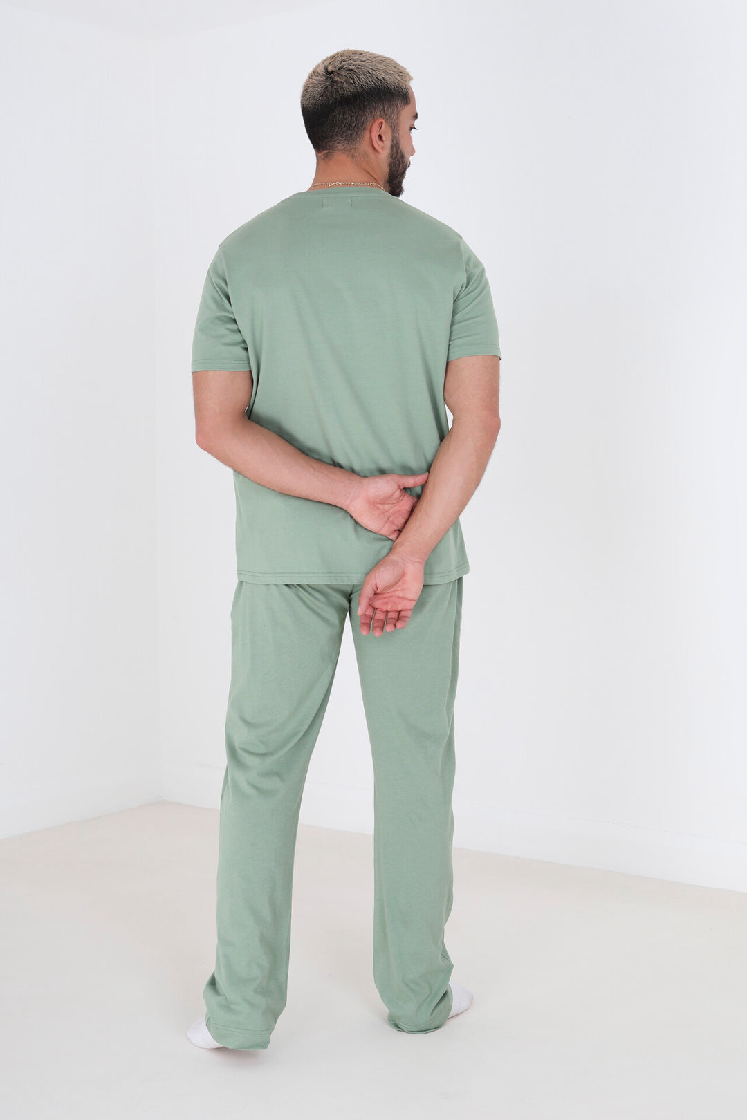 DARK SAGE 'DREAMING OF THE UNIVERSE' SLOGAN PYJAMAS