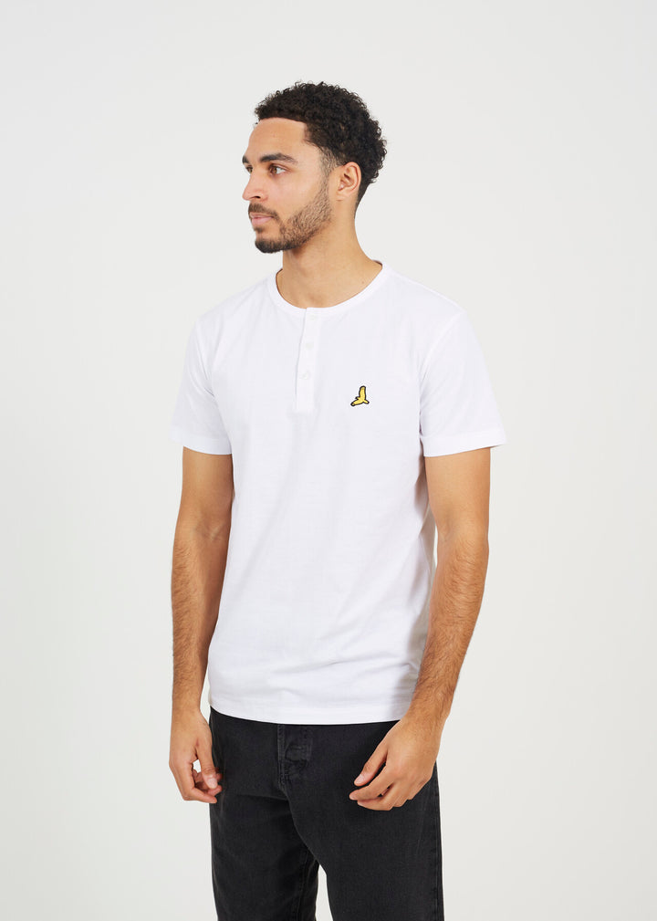 MULTIPACK BIRD EMBROIDERED 3 BUTTON T-SHIRT