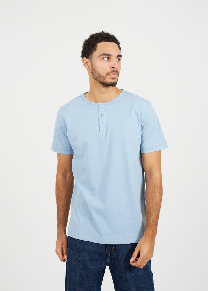 GRANDAD COLLAR MULTI-PACK SHORT SLEEVE POLO SHIRT