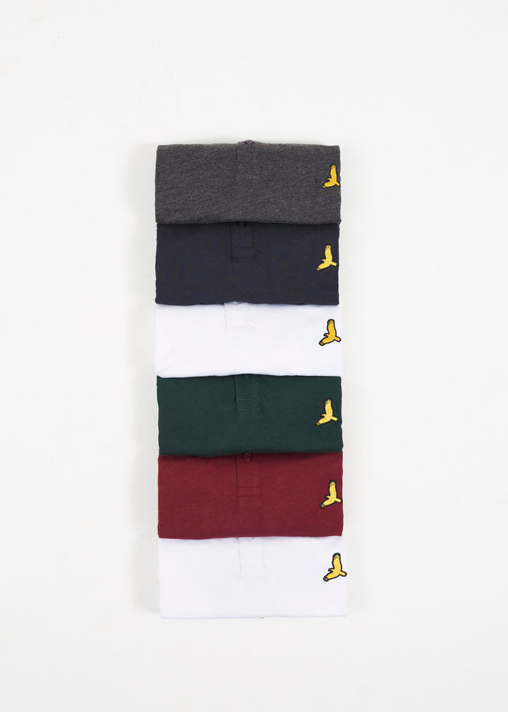 MULTIPACK EMBROIDERED JSERSEY POLO SHIRT