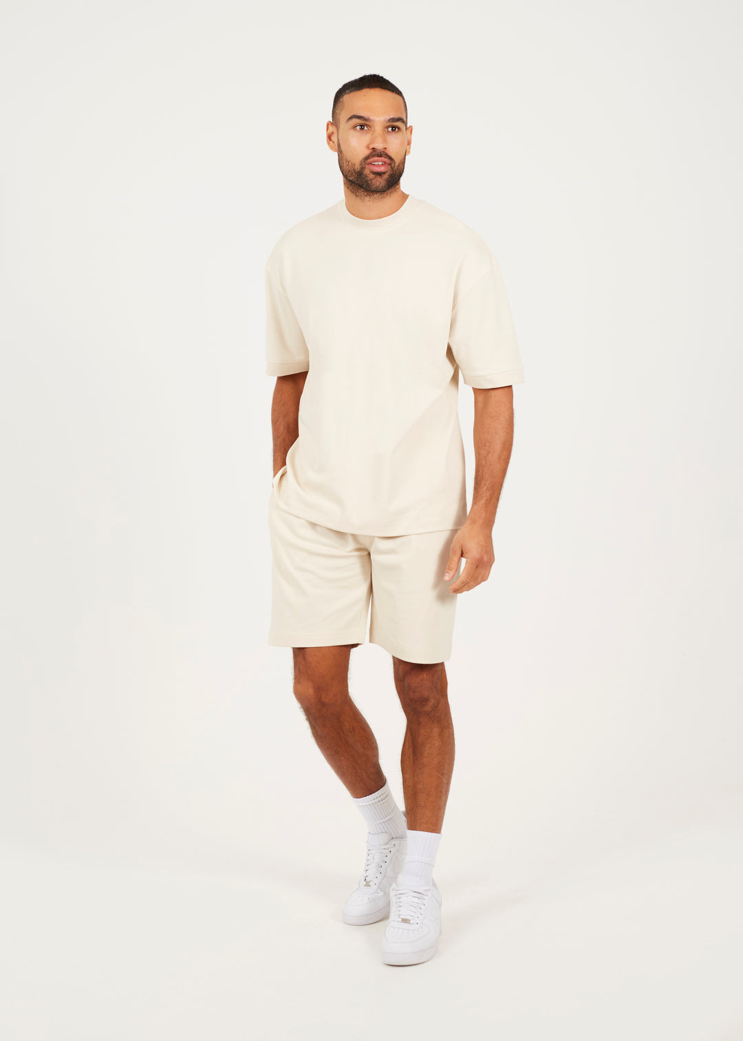OVERSIZED FIT NEUTRAL CO-ORD