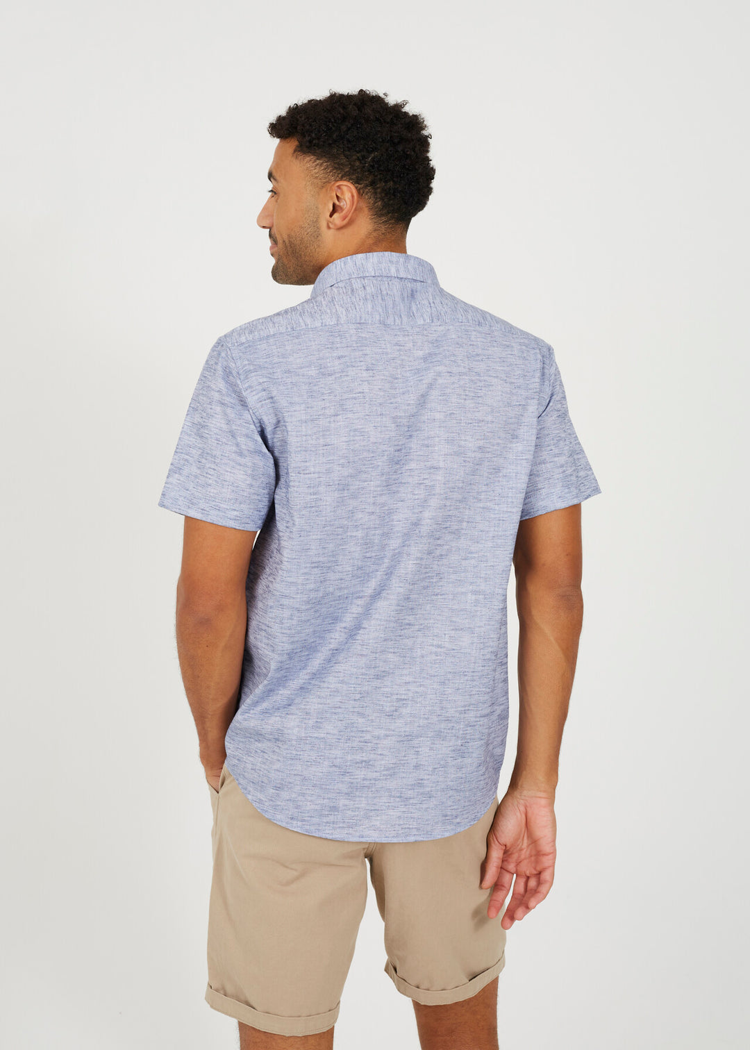 SHORT SLEEVE PATCH POCKET SHIRT