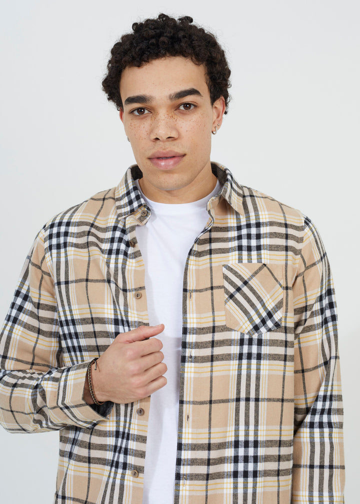CHECK LONG SLEEVE SHIRT