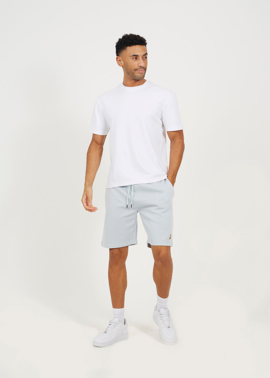 JERSEY EMBROIDERED DRAWCORD SHORTS