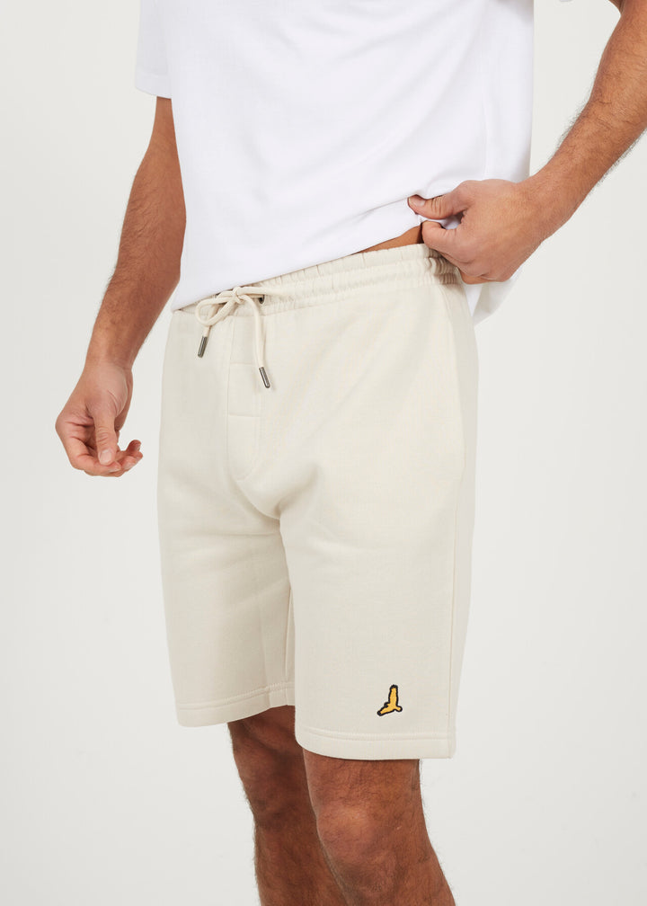 JERSEY EMBROIDERED DRAWCORD SHORTS