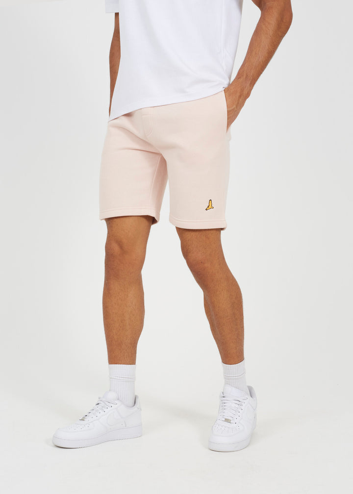 JERSEY EMBROIDERED DRAWCORD SHORTS