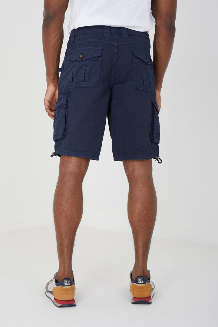 GARMENT DYED COTTON UTILITY SHORTS