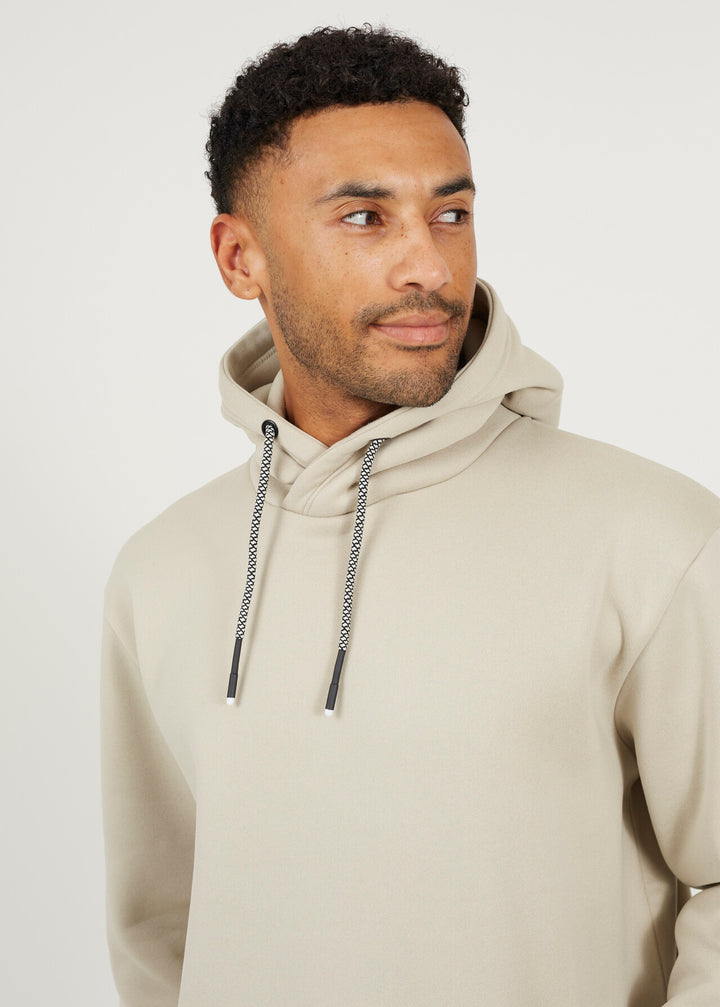 OVERSIZED HOODY, LIGHT STONE