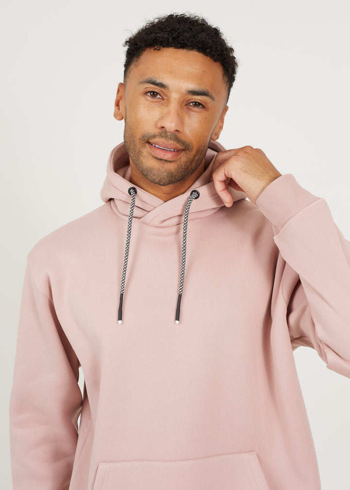 OVERSIZED HOODY, DUSKY PINK
