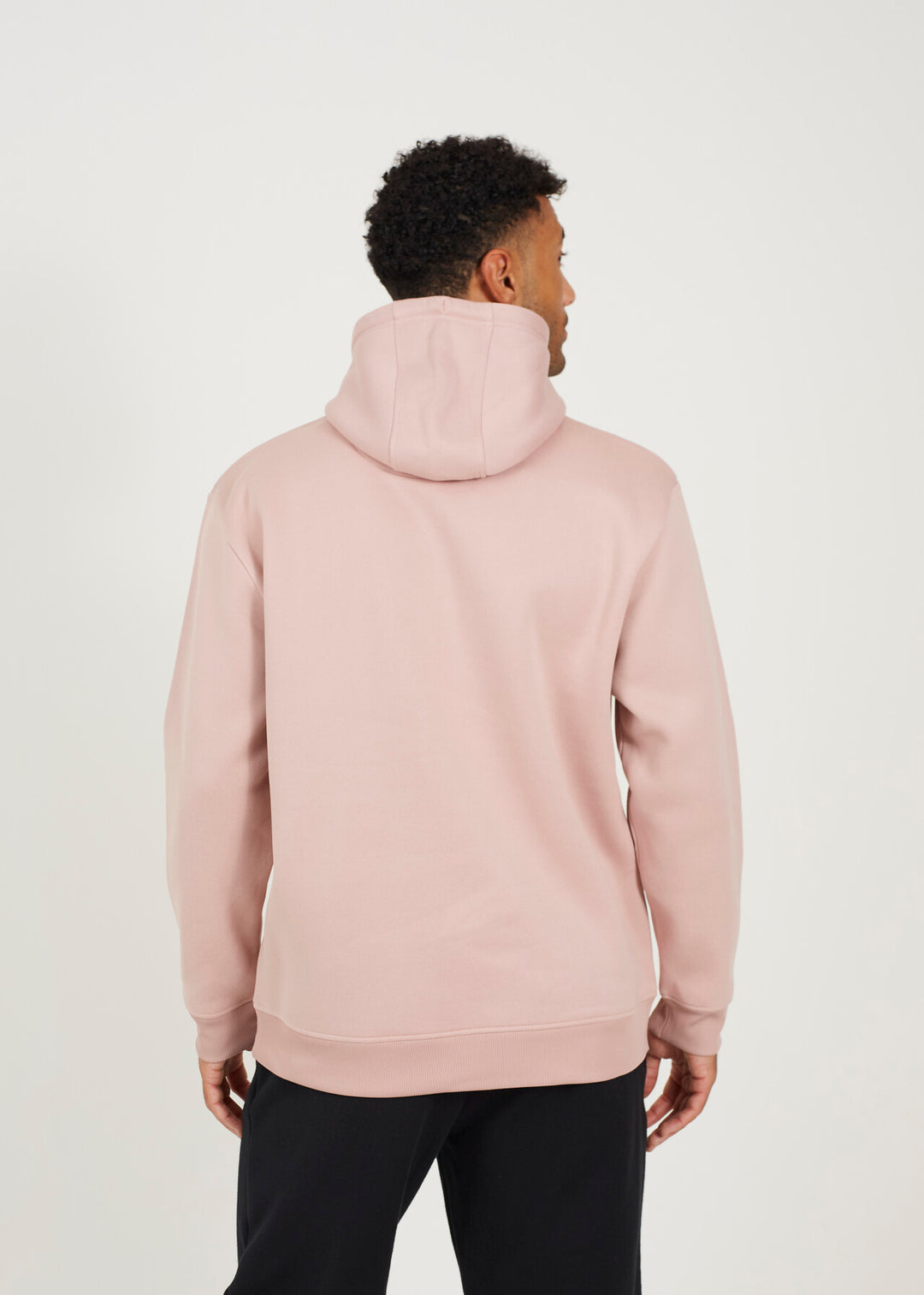 OVERSIZED HOODY, DUSKY PINK