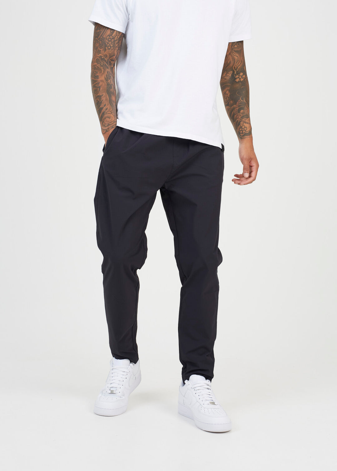 RIPSTOP DESIGN TROUSERS, NAVY