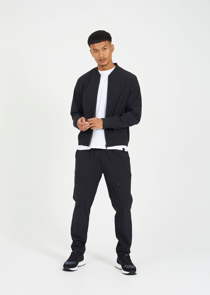 RIPSTOP ZIP DETAIL PANTS