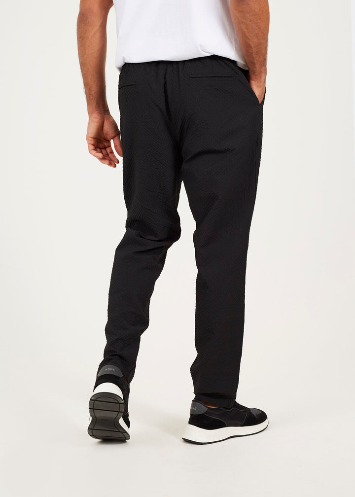 SEERCUKER BUTTON WAIST TROUSERS