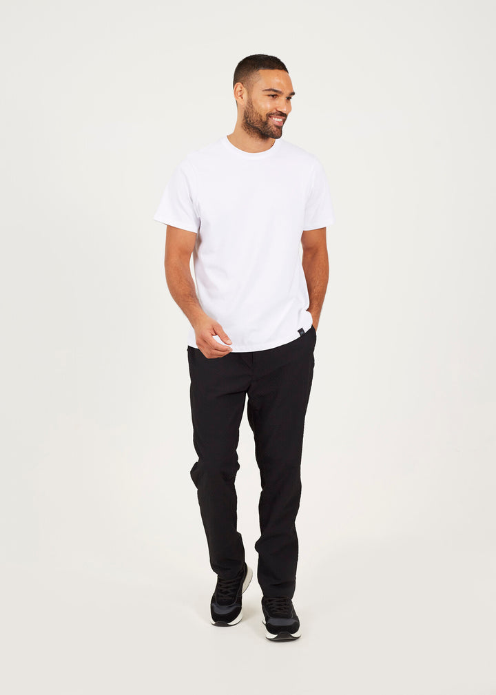 SEERCUKER BUTTON WAIST TROUSERS
