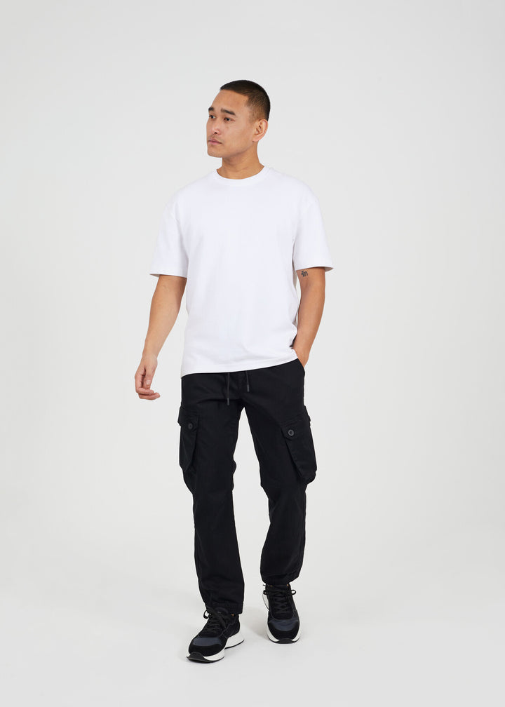 COTTON TWILL CUFF CARGO PANT