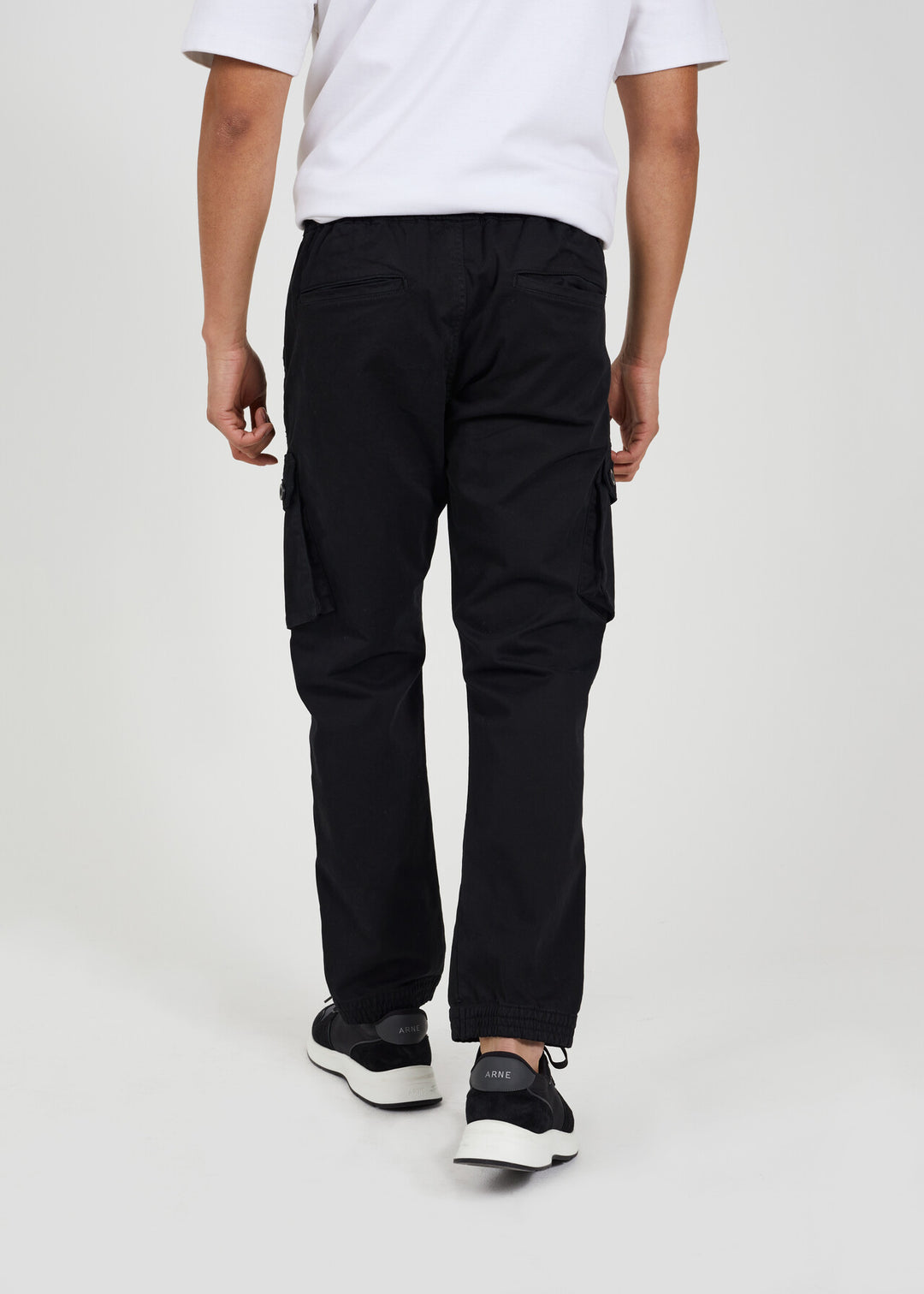 COTTON TWILL CUFF CARGO PANT