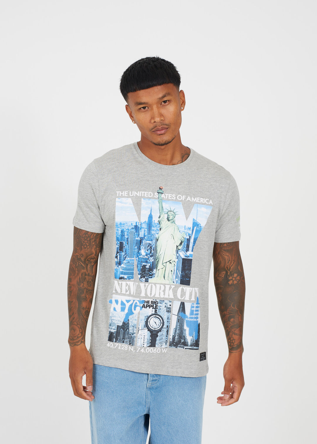 'NYC' PRINTED T-SHIRT