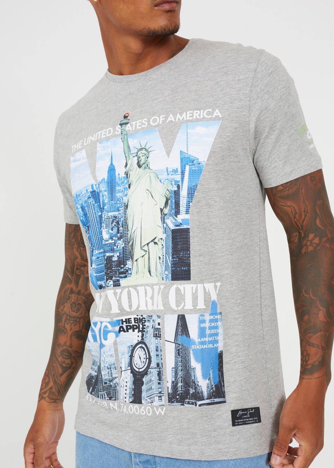'NYC' PRINTED T-SHIRT