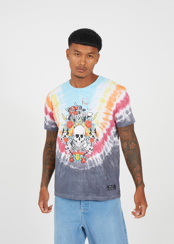 TIE DYE GRAPHIC T-SHIRT
