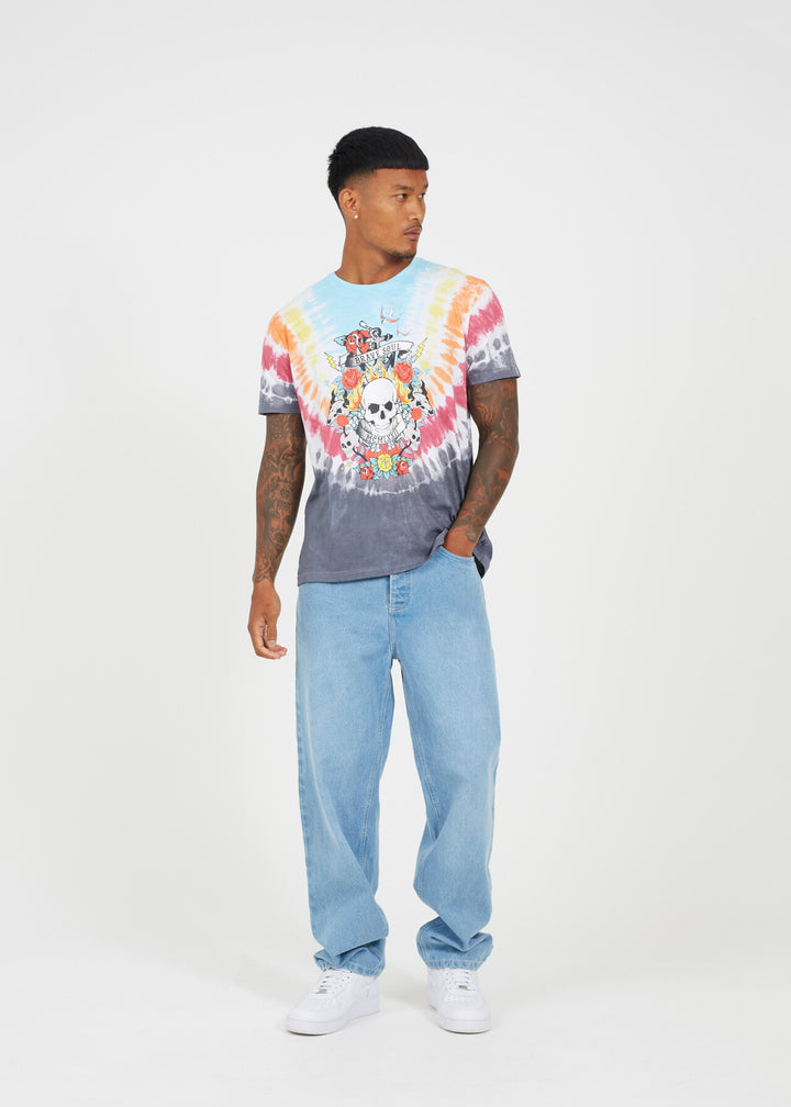 TIE DYE GRAPHIC T-SHIRT