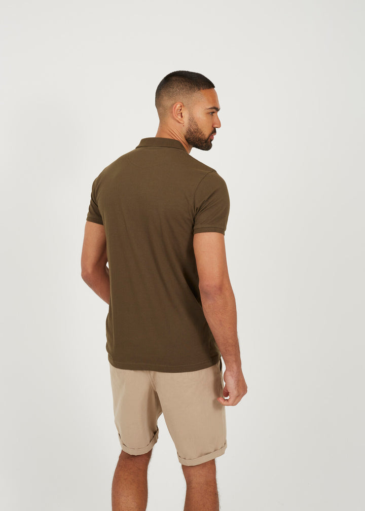 EMBROIDERED MULTIPACK POLO SHIRT, NAVY/KHAKI/BURGANDY