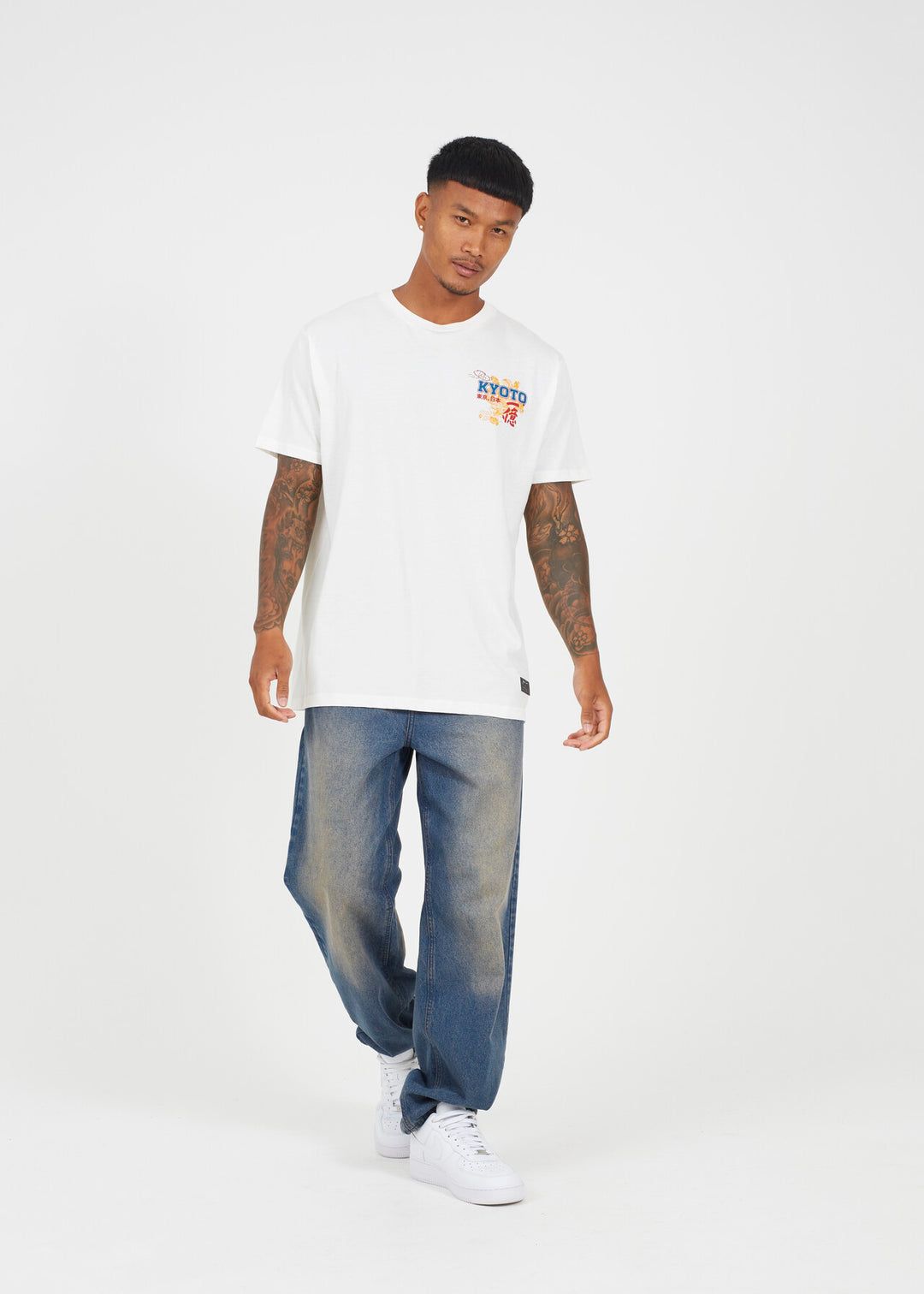 'KYOTO JAPAN' BACK PRINTED T-SHIRT