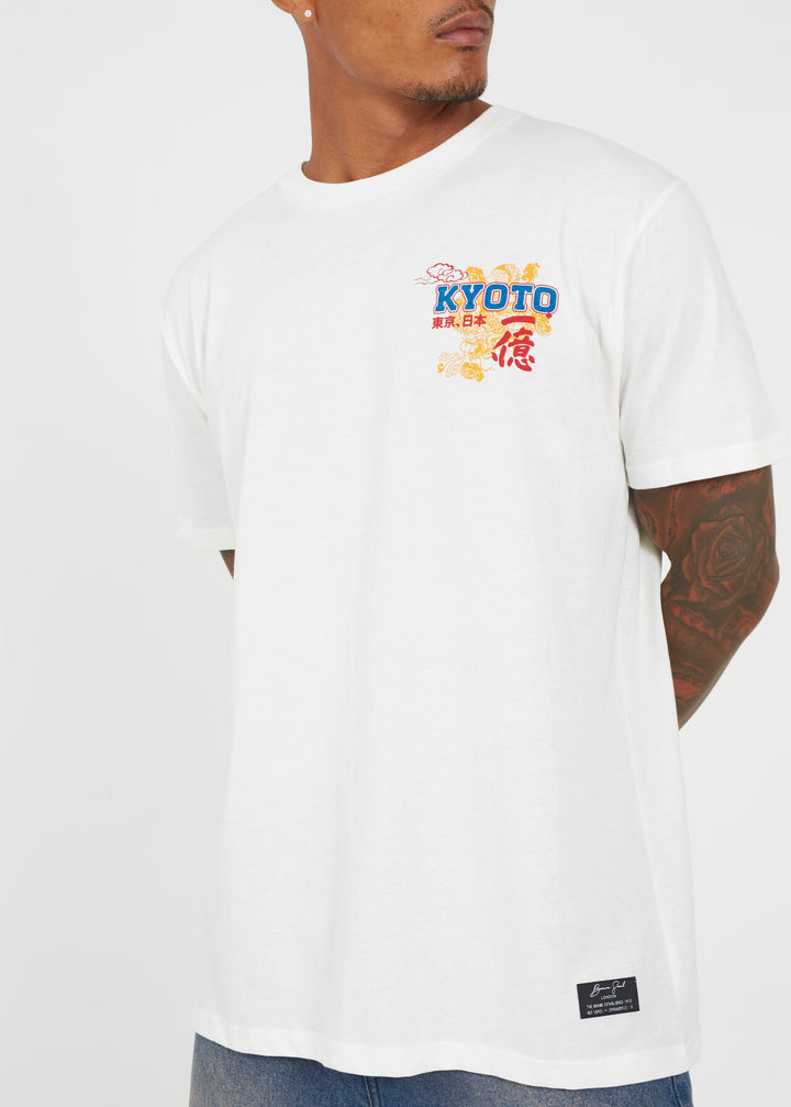 'KYOTO JAPAN' BACK PRINTED T-SHIRT