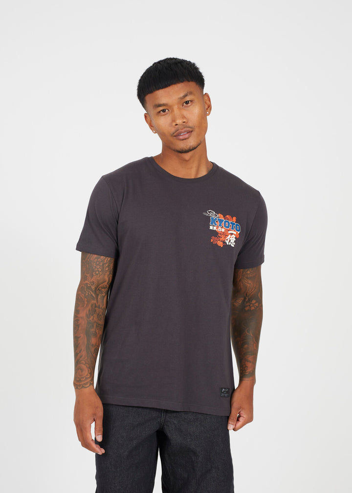 'KYOTO JAPAN' BACK PRINTED T-SHIRT