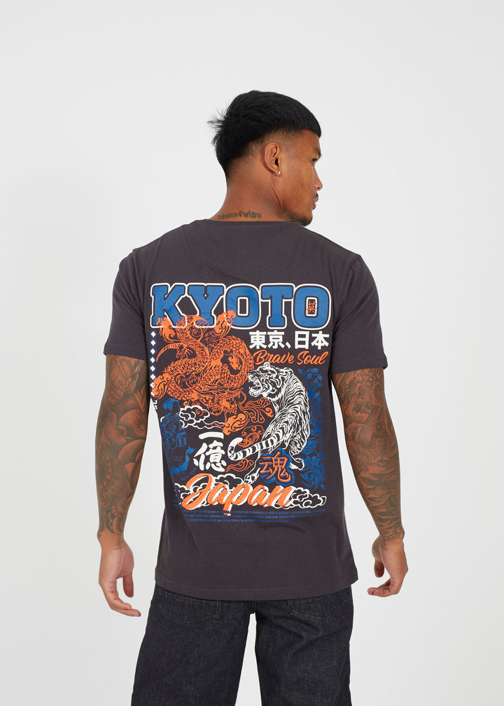 'KYOTO JAPAN' BACK PRINTED T-SHIRT