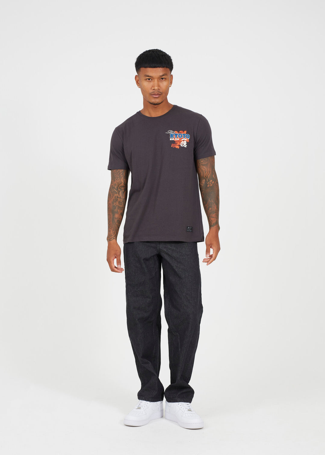 'KYOTO JAPAN' BACK PRINTED T-SHIRT